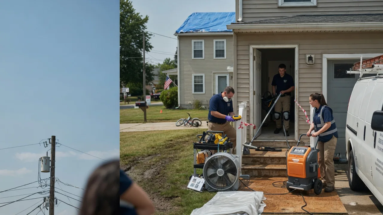 Water Damage Repair in Osage City, KS near me